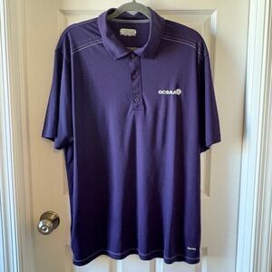 OnTour GSCAA Short Sleeve Golf Polo Purple XL